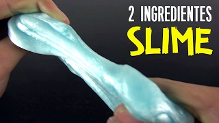 SLIME CON SOLO 2 INGREDIENTES [upl. by Anaitat]