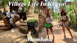 Typical African Village Routine In Mombasa Kenya  Ft Karolina Kamami [upl. by Carl]