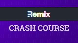 Remix Crash Course 2023 React Framework [upl. by Avivah900]