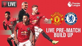 Manchester United v Chelsea  LIVE MUTV PreMatch Build Up 1500 BST [upl. by Nylhtak]