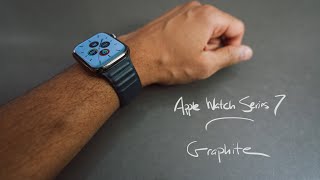 Apple Watch Series 7 Graphite Unboxing [upl. by Valente225]