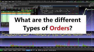 Stock Market Order Types Explained for beginners  2020 etrade pro [upl. by Buff]