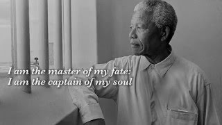 Nelson Mandelas Favorite Poem Invictus Read by Morgan Freeman [upl. by Larisa]