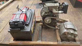 HOMEMADE GENERATOR EXPERIMENT [upl. by Ardnek591]