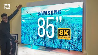 Samsungs MASSIVE 85 Inch quotNeo QLEDquot 8K TV  QN900A 2021 [upl. by Rinna]