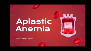 Aplastic Anemia [upl. by Emyaj]