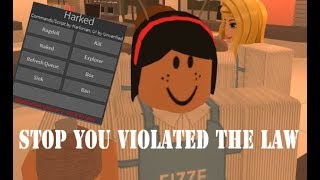 Roblox Exploiting  Breaking Fizze Cafe [upl. by Retepnhoj496]