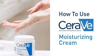 How To Use CeraVe Moisturizing Cream [upl. by Soo]