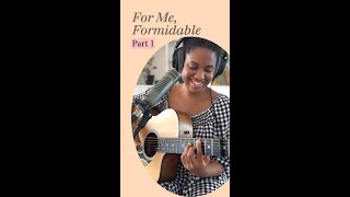 Acoustic Cover For me Formidable by Yvette Dantier [upl. by Tomasz]