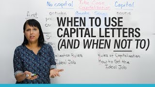 When to use CAPITAL LETTERS in English [upl. by Everara]