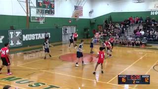 Middle School Boys Basketball Championship WMS vs CMS January 10 2020 [upl. by Kallista897]