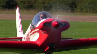 Fournier RF4 At Little Gransden Air Show 2017 [upl. by Nehtan269]