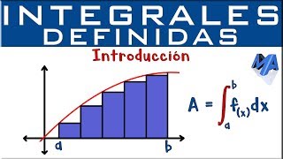 Integrales definidas  Introducción [upl. by Henrik]