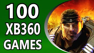 Top 100 Xbox 360 Games Alphabetical Order [upl. by Gnahk640]