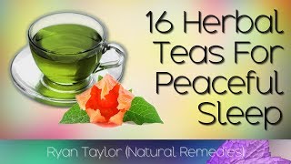 Herbal Teas That Help You Sleep [upl. by Barnett]