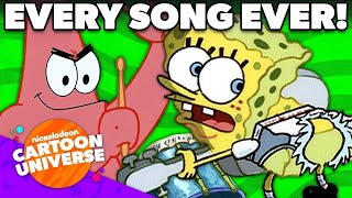 Every SpongeBob Song EVER 🎵  Nicktoons [upl. by Muscolo]