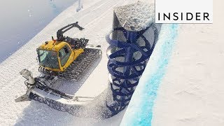 How Snowboarding Halfpipes Are Made [upl. by Blondy674]