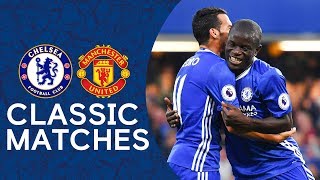 Chelsea 40 Man United  EXTENDED Highlights  Premier League 1617  Chelsea FC [upl. by Elorak]