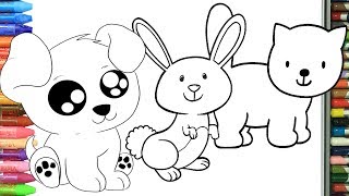 Come disegnare e colorare animali per bambini [upl. by Nagle138]