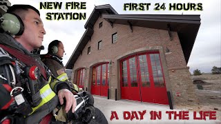 First 24 Hours in a New Fire Station  A Day in the Life [upl. by Nylavad]