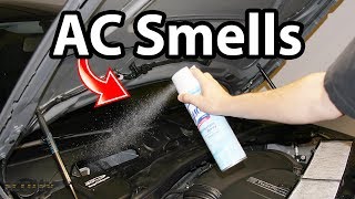 How to Remove AC Smells in Your Car Odor Life Hack [upl. by Punke363]