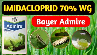 Bayer Admire  Imidacloprid 70 WG  Sucking Pest Control  Aphids Jhassids Thrips Control [upl. by Aneekan884]