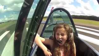 Irenes Awesome Yak52 Flight [upl. by Earle227]