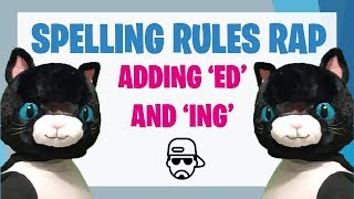 Spelling Rule Rap Adding ing and ed [upl. by Wrand]