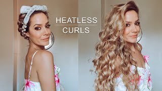 Heatless Curls Tutorial  Shonagh Scott [upl. by Nuavahs]