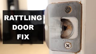 How to Fix a Rattling Door [upl. by Rillis]