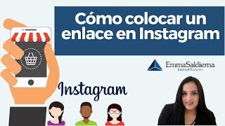 Cómo colocar un enlace en la publicaciones de Instagram [upl. by Cartwright566]