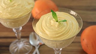 Easy Mango Mousse Recipe [upl. by Akimahs]