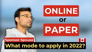 What mode to apply in 2022  Online or Paper [upl. by Yoral644]