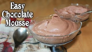 Easy Chocolate Mousse [upl. by Stace]