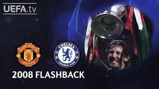 MAN UNITED p11 CHELSEA UCL 2008 FINAL FLASHBACK [upl. by Etnuhs]