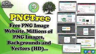 How to Download PNG Image Free in PNGTree I Free Unlimited PNG Image Background amp Vector Website I [upl. by Yleoj646]