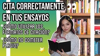 ¿CÓMO UTILIZAR CITAS EN ENSAYOS  LA SECTA DE LOS LIBROS [upl. by Lexine677]