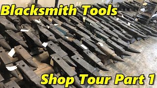 Blacksmith Tools Shop Tour Part 1 [upl. by Odracer738]