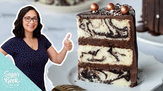 How To Make A Marble Cake Using ONE Recipe [upl. by Yates846]