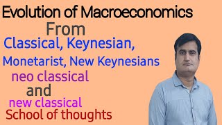 60 Evolution of Macroeconomics  History of Economic thoughts  Macroeconomic Origin and theories [upl. by Grosmark384]