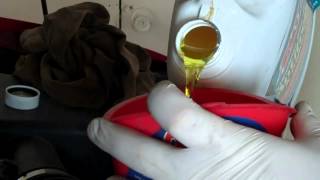 2007 Nissan Frontier Coolant Change [upl. by Orv578]