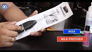 IKEA MILK FROTHER Review amp Battery Installation [upl. by Niuqaoj]