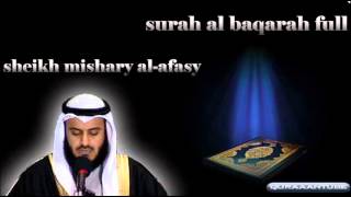 Mishary alafasy Surah Albaqarah with audio english translation [upl. by Bremer157]