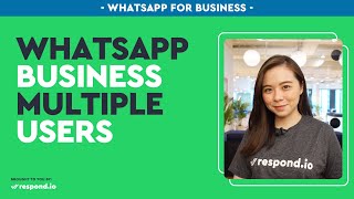 WhatsApp Business Multiple Users Get Started Fast 😱 [upl. by Kcyrred]