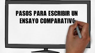 Como se hace un ensayo comparativo  ENSAYO COMPARATIVO [upl. by Ycniuqal407]