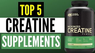 Best Creatine Supplements 2025 Top 5 Creatine Monohydrate Brands [upl. by Jase393]