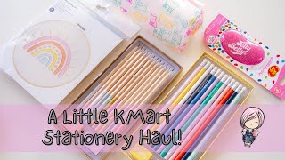 A Little Kmart Stationery Haul [upl. by Gnes]