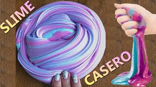 COMO HACER SLIME FACIL 1 INGREDIENTE  SIN BORAX [upl. by Ocnarfnaig]