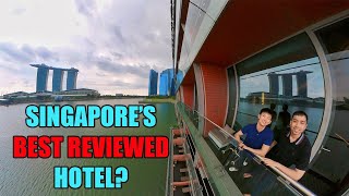 Bay View Room The Fullerton Bay Hotel Singapore  Review [upl. by Ayoted]