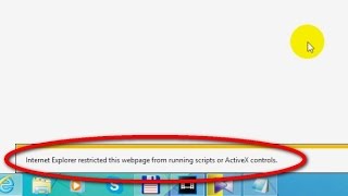 How to Enable Scripts in Internet Explorer [upl. by Eitsyrhc]
